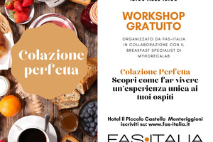 Workshop Fas Italia dedicato alla colazione in hotel
