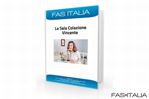 Copertina guida FAS Italia con strategie per allestire una sala colazione efficace in Hotel e B&B