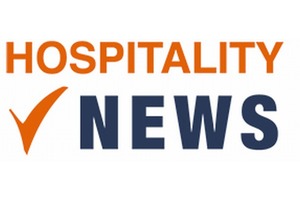 Logo Hospitality News con segno di spunta arancione, portale dedicato a news e aggiornamenti per Hotel