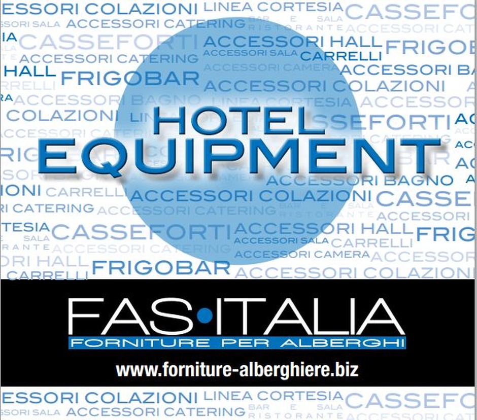 FAS ITALIA PRESENTA IL CATALOGO 2013 DEDICATO ALLE ATTREZZATURE ALBERGHIERE