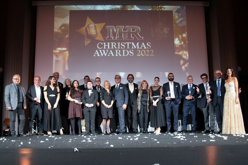 Fas Italia agli MHR Tourism Awards La cerimonia del 2022 scorso degli MHR Christmas Awards per il turismo