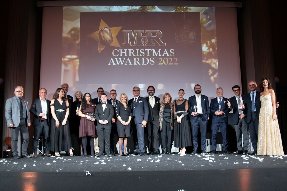 La cerimonia del 2022 scorso degli MHR Christmas Awards per il turismo